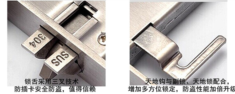 防盜門(mén)鎖內部效果圖