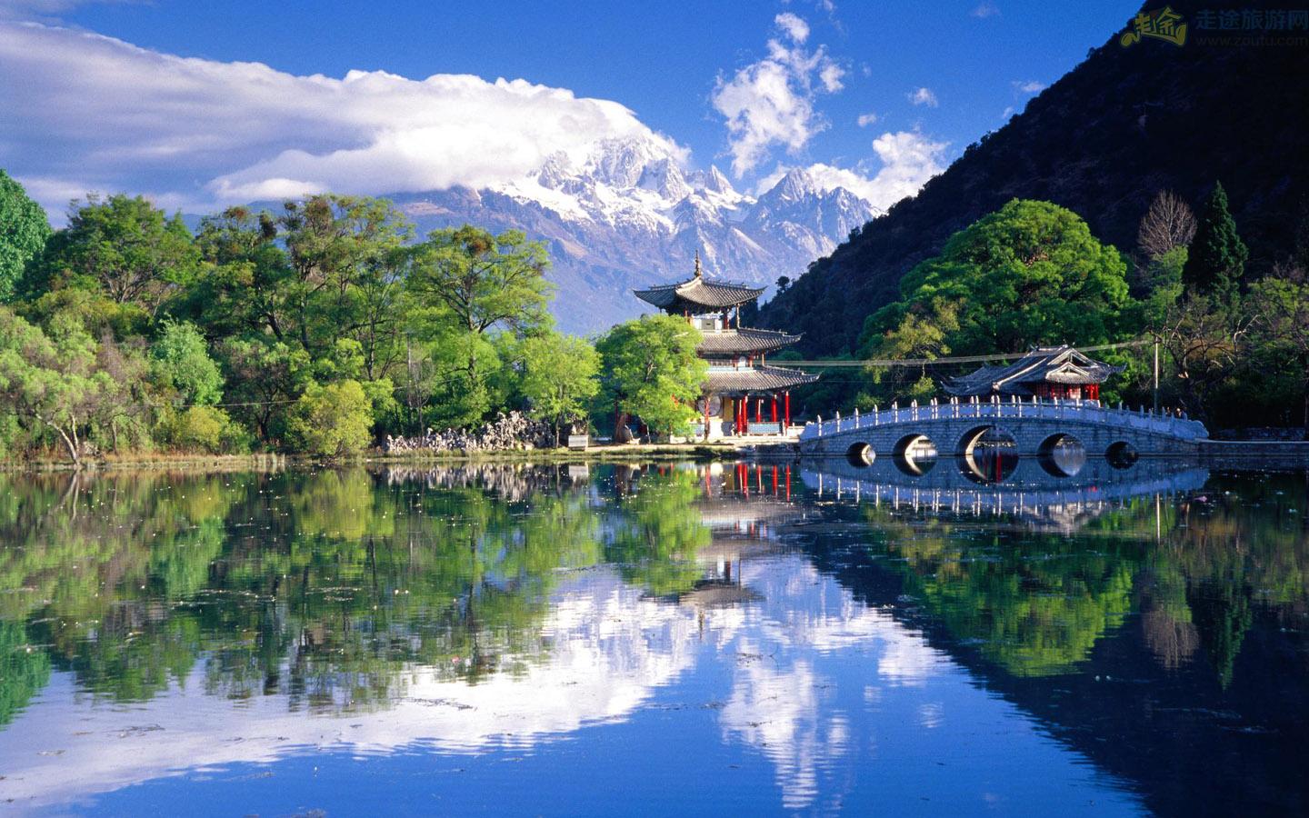 觀(guān)光型酒店外景色效果圖