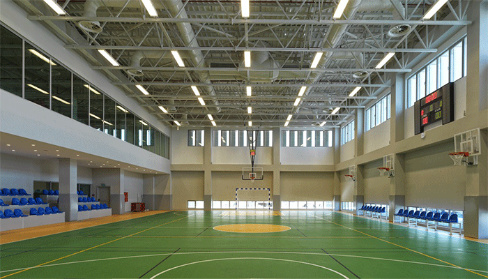 室內籃球場(chǎng)效果圖