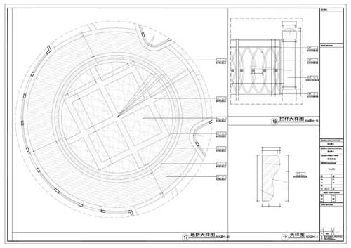 商場(chǎng)深化設計施工圖節點(diǎn)17-19