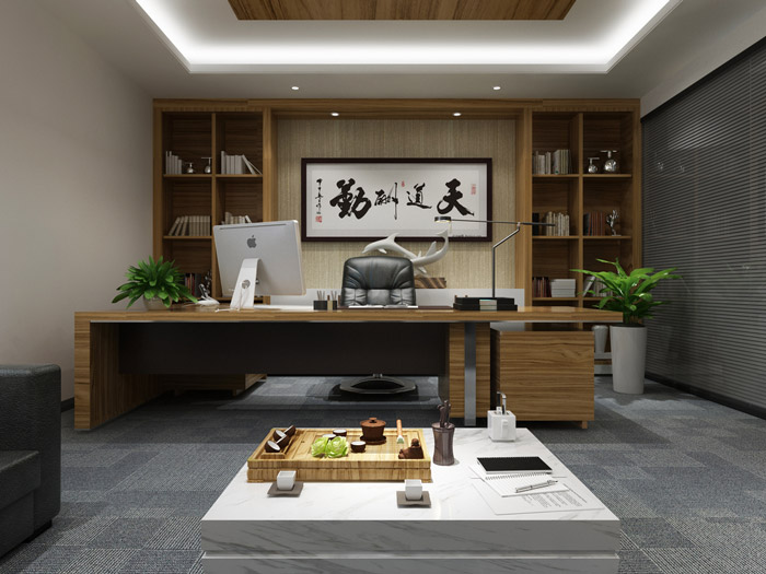 董事長(cháng)辦公室裝修設計效果圖